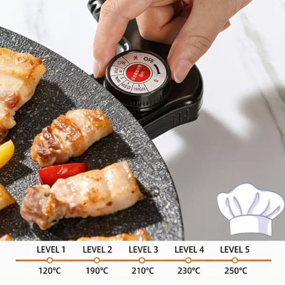 Plancha eléctrica antiadherente Asaya ®